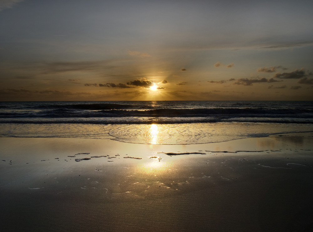 Sonnenuntergang am Atlantik