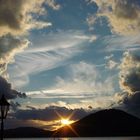 Sonnenuntergang am Attersee