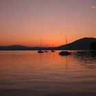 Sonnenuntergang am Attersee