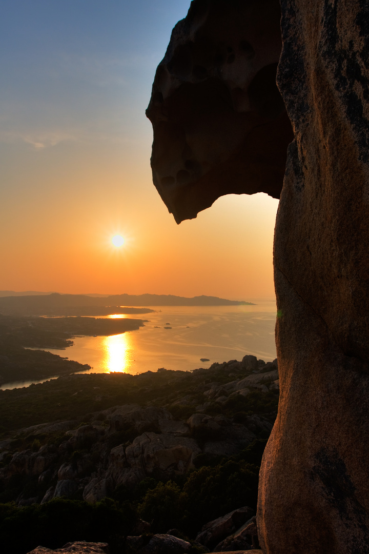 Sonnenuntergang am Bären