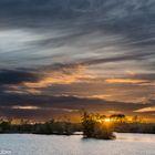 Sonnenuntergang am Baggersee