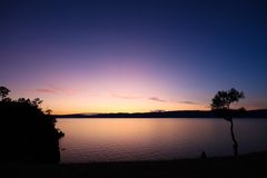 Sonnenuntergang am Baikalsee