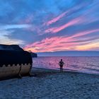 Sonnenuntergang am Baikalsee