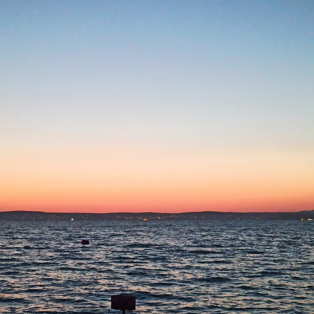 Sonnenuntergang am Balaton
