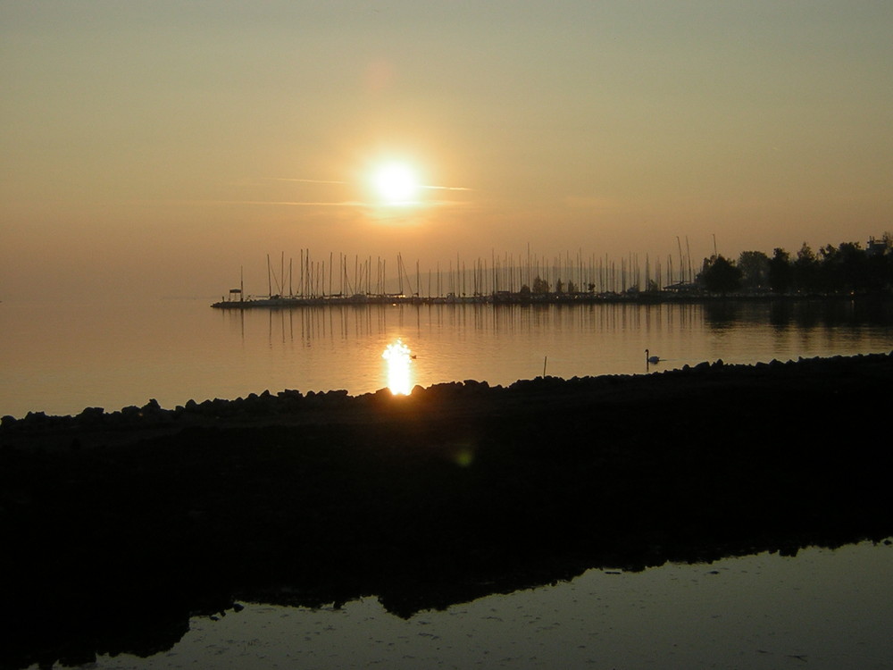 Sonnenuntergang am Balaton 2