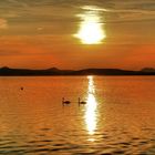 Sonnenuntergang am Balaton