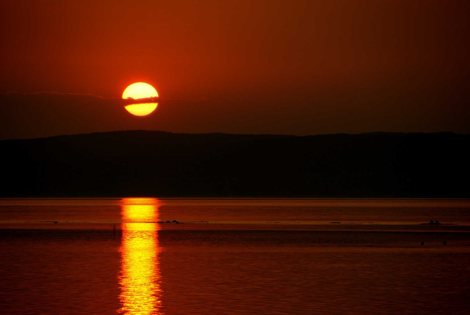 Sonnenuntergang am Balaton