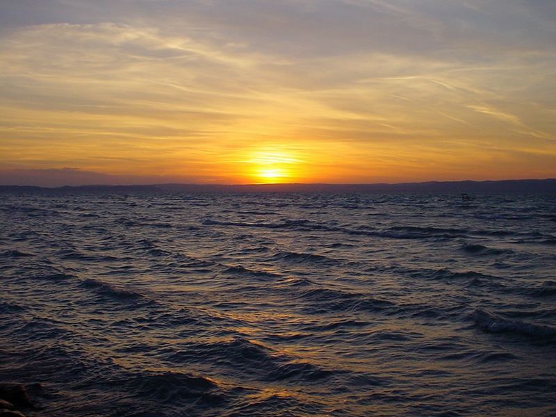 Sonnenuntergang am Balaton