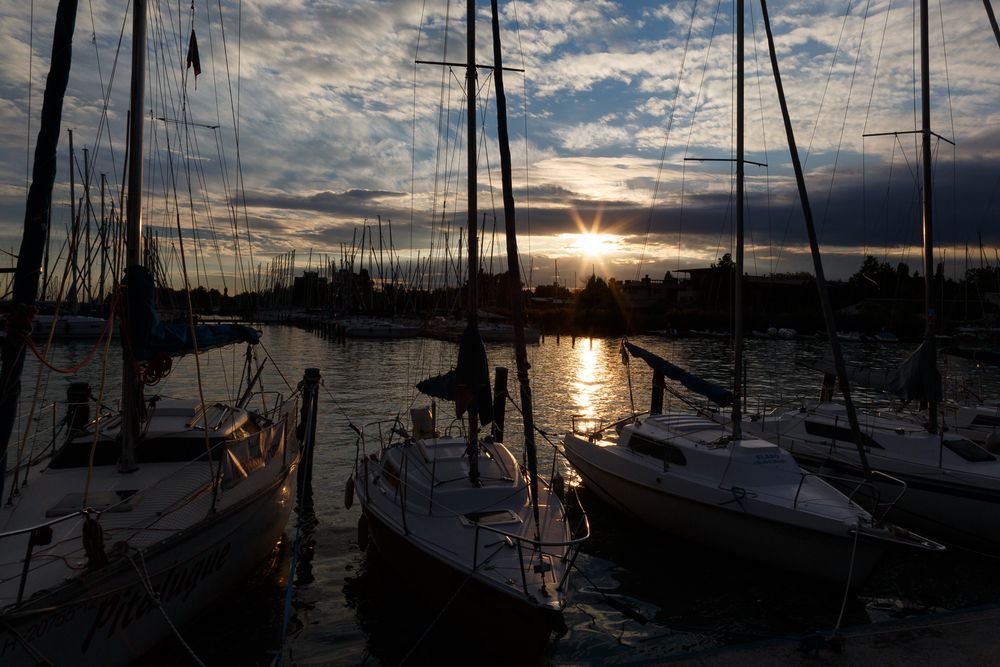 Sonnenuntergang am Balaton