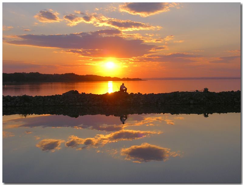 Sonnenuntergang am Balaton II