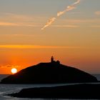 Sonnenuntergang am Ballycotton Lighthouse