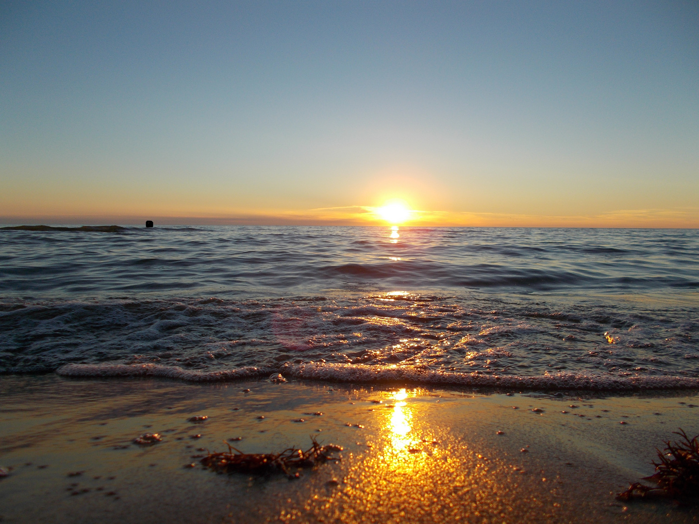 Sonnenuntergang am Baltischen Meer