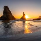 Sonnenuntergang am Bandon Beach