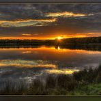  Sonnenuntergang am Barbarasee