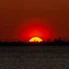 Sonnenuntergang am Barther Bodden