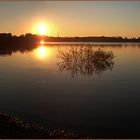 Sonnenuntergang am Bautzener Stausee