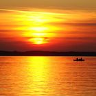 Sonnenuntergang am Bayerischen Meer