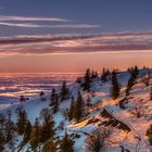 Sonnenuntergang am Belchen 1