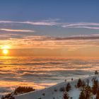 Sonnenuntergang am Belchen 3