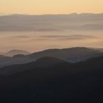 Sonnenuntergang am Belchen