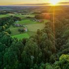 Sonnenuntergang am Bergraben 