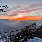 Sonnenuntergang am Bergstein