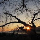 Sonnenuntergang am Bielersee