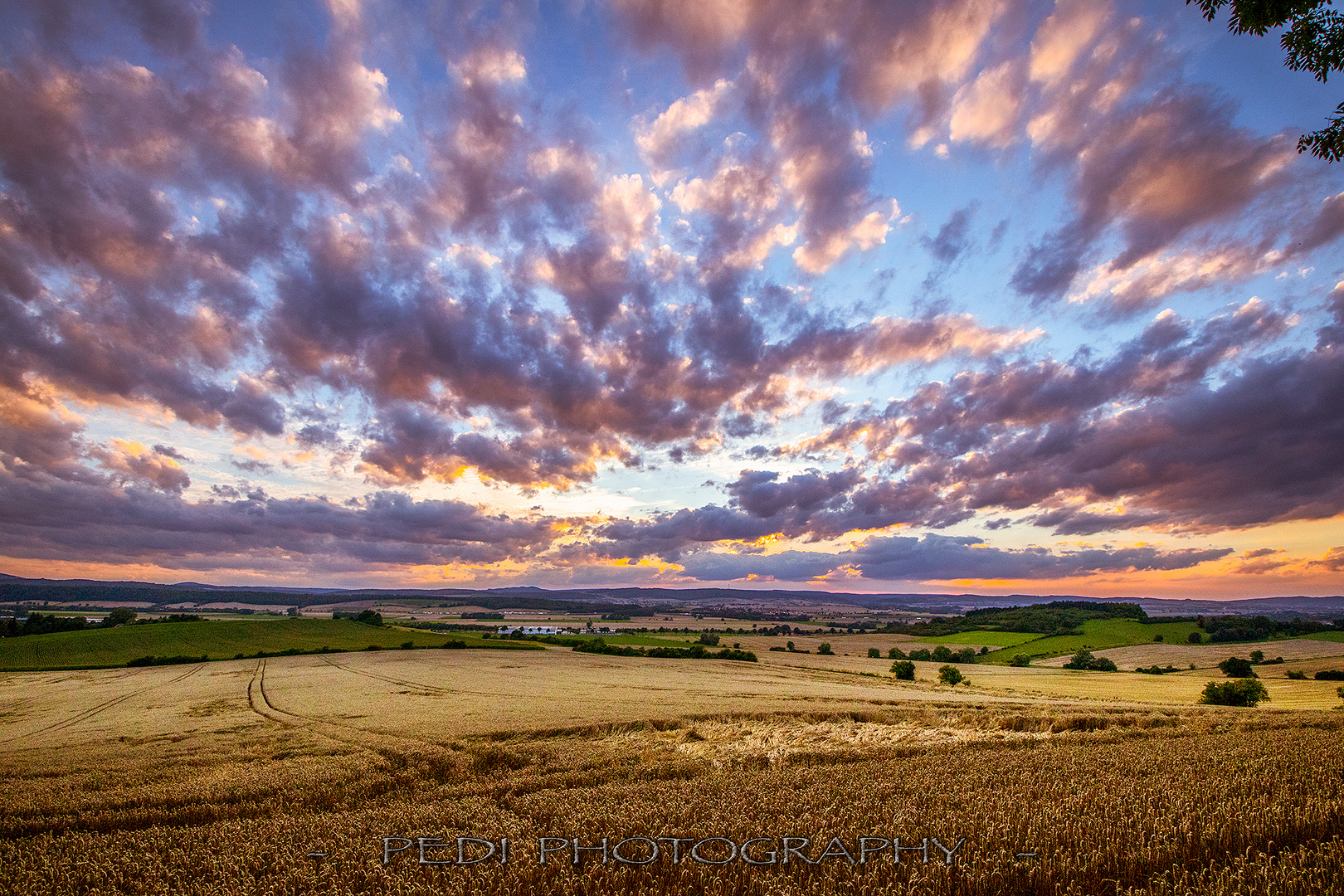 Sonnenuntergang am Bielstein