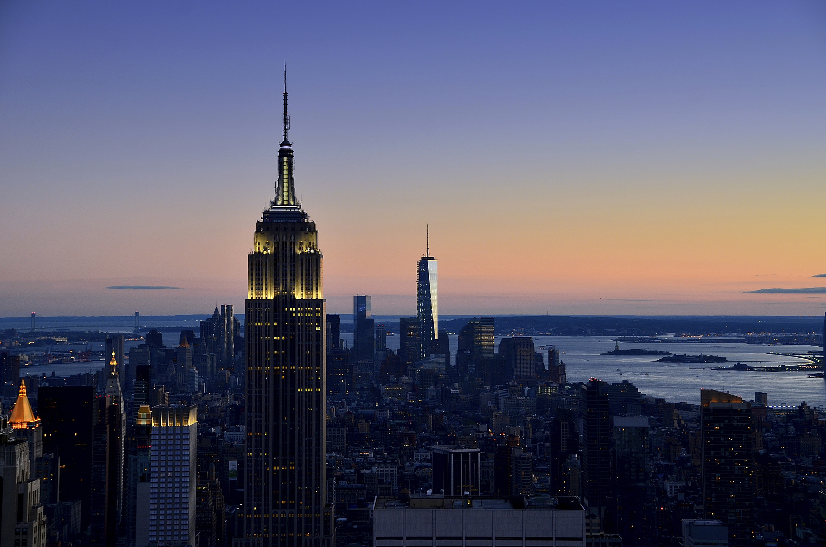 Sonnenuntergang am Big Apple