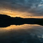 Sonnenuntergang am Biggesee