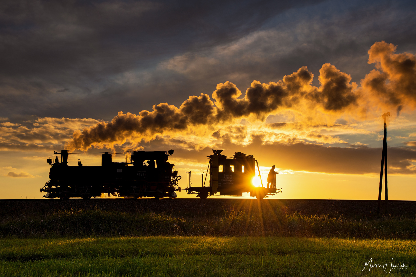 Sonnenuntergang am Birnenweg