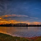 Sonnenuntergang am Bistensee