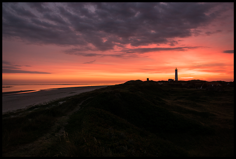 Sonnenuntergang am Blavands Huk