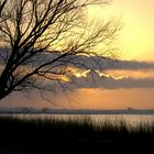 Sonnenuntergang am Bodden