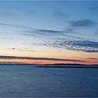 Sonnenuntergang am Bodden