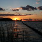 Sonnenuntergang am Bodden