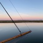 Sonnenuntergang am Bodden