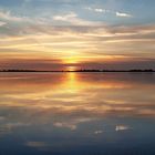 Sonnenuntergang am Bodden