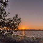 Sonnenuntergang am Bodden