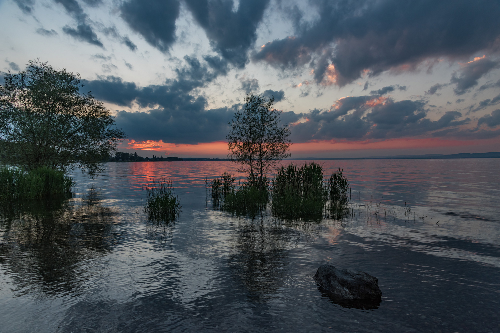 Sonnenuntergang am Bodensee 01