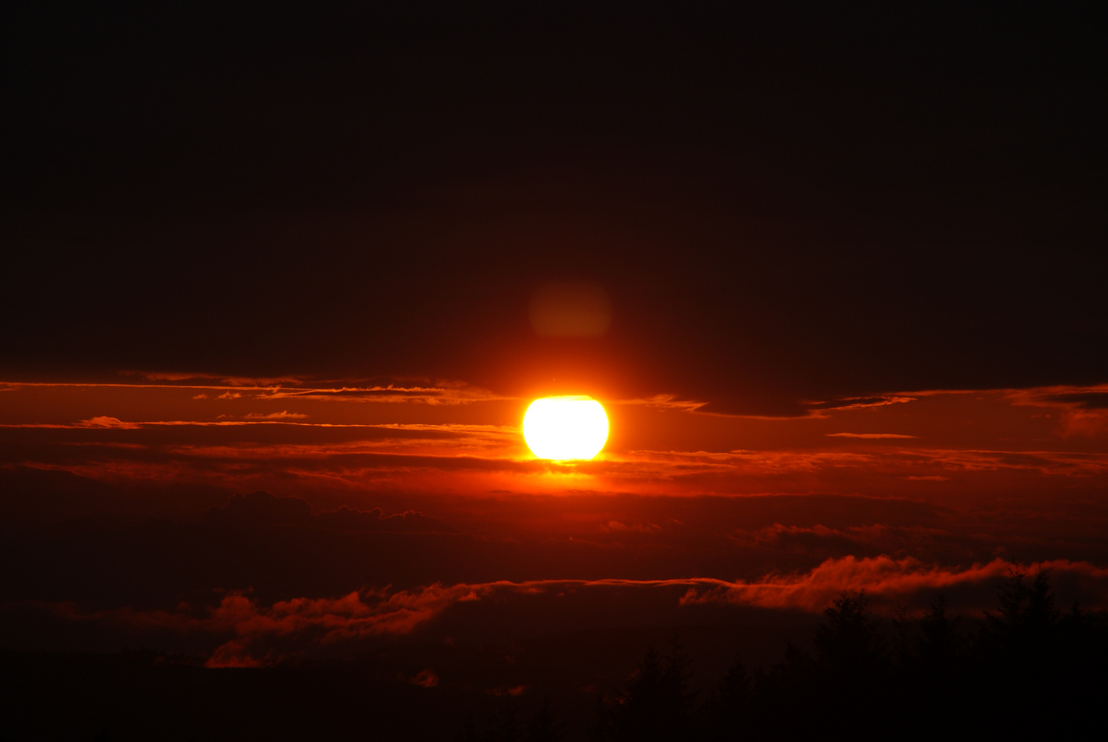 Sonnenuntergang am Bodensee