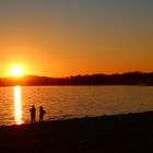 Sonnenuntergang am Bodensee