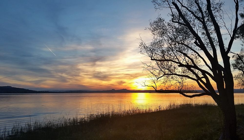 Sonnenuntergang am Bodensee