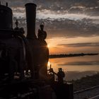 sonnenuntergang am bodensee