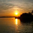 Sonnenuntergang am Bodensee