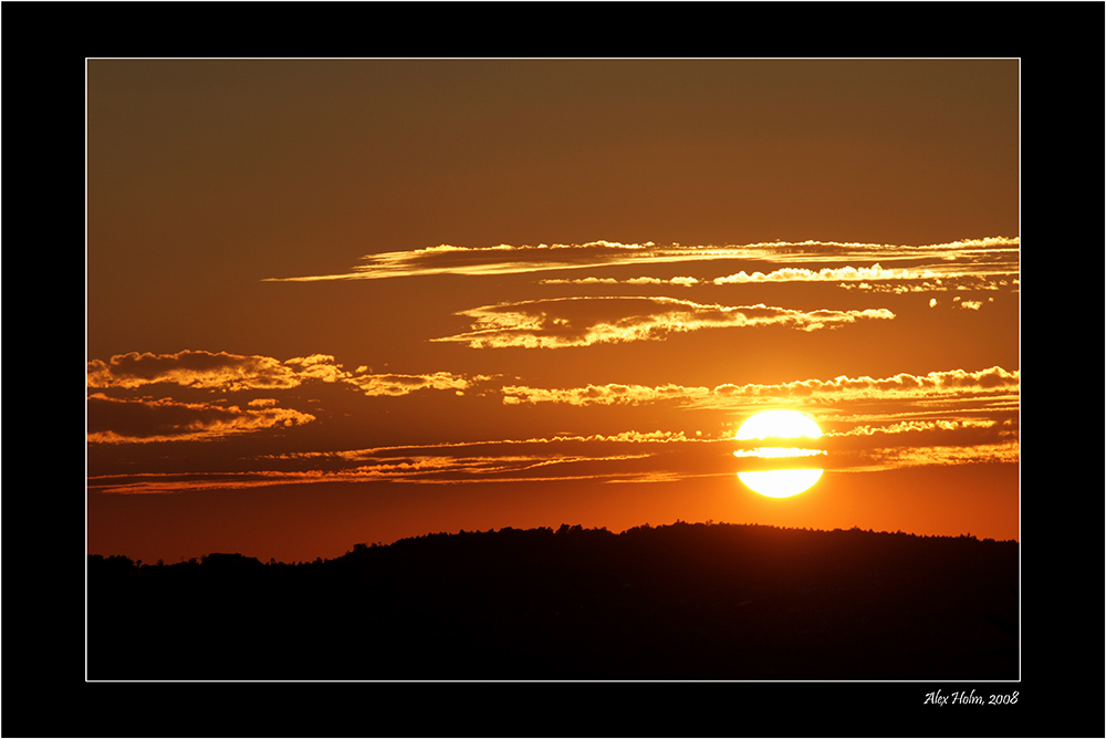 Sonnenuntergang am Bodensee