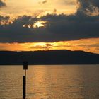 Sonnenuntergang am Bodensee