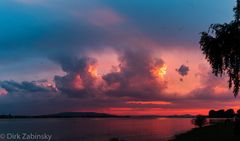 Sonnenuntergang am Bodensee - 3