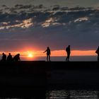 Sonnenuntergang am Bodensee