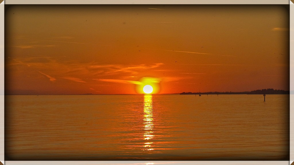 Sonnenuntergang am Bodensee